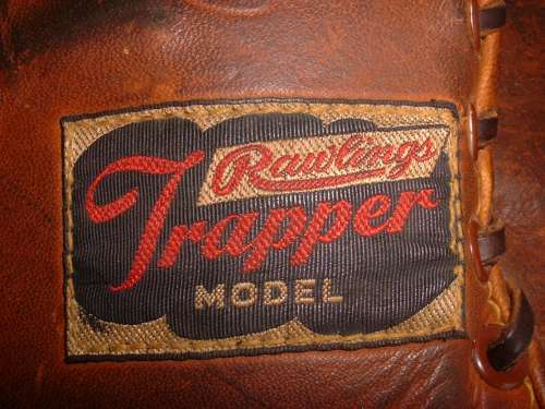 Rawlings Tag Late 1940s to Mid 1950s Black